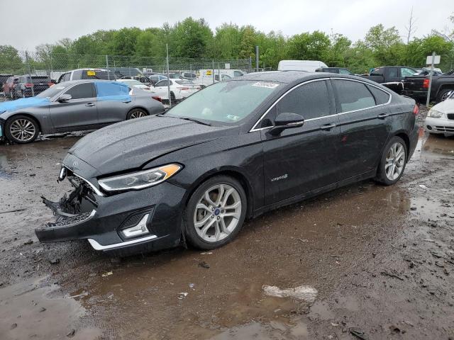 2019 Ford Fusion Titanium VIN: 3FA6P0RU2KR119026 Lot: 53990454