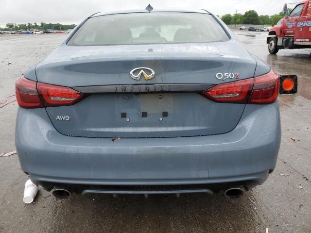 2024 Infiniti Q50 Red Sport 400 VIN: JN1FV7DRXRM680169 Lot: 53963234