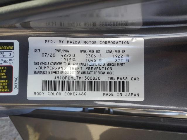 2021 Mazda 3 Premium VIN: JM1BPBML7M1300820 Lot: 54564374