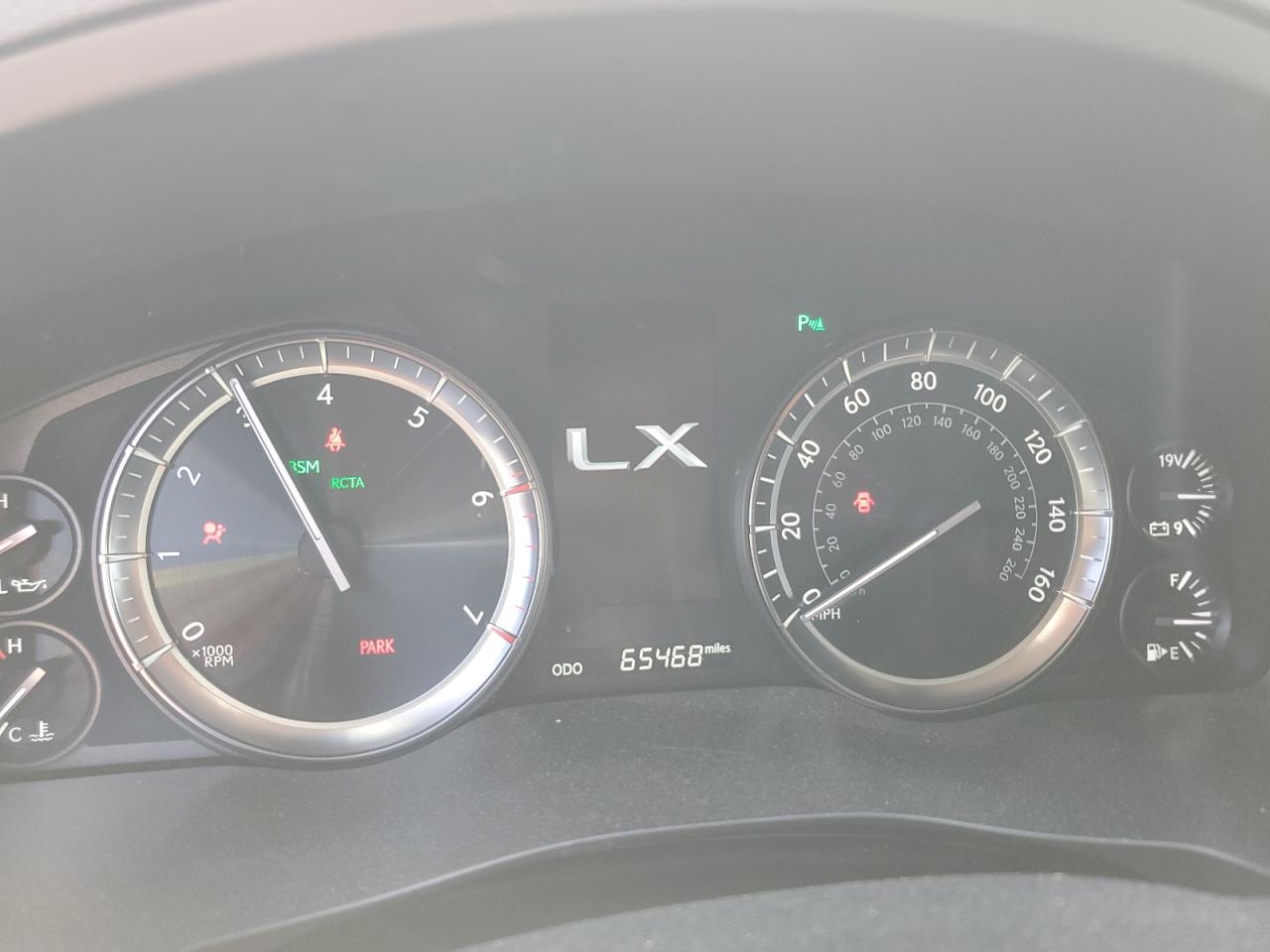 JTJDY7AX8L4318537 2020 Lexus Lx 570