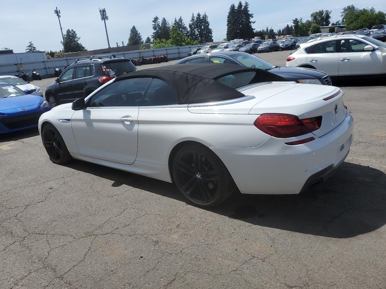 2012 BMW 650 I vin: WBALZ3C50CDL73187