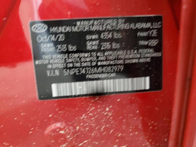 2021 Hyundai Sonata Sel Plus VIN: 5NPEJ4J26MH082979 Lot: 56464094