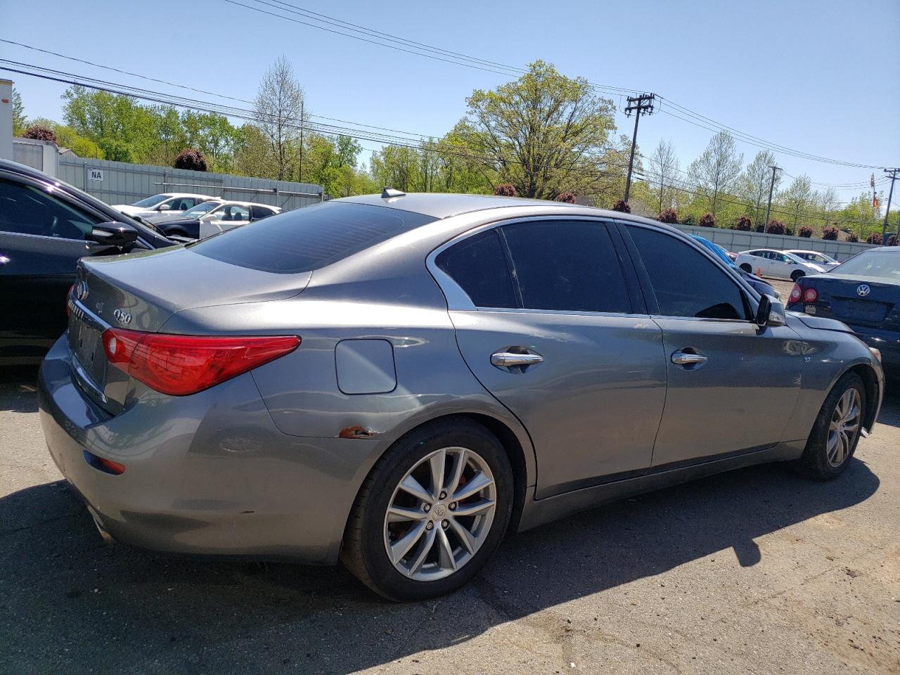 JN1BV7ARXEM691153 2014 Infiniti Q50 Base