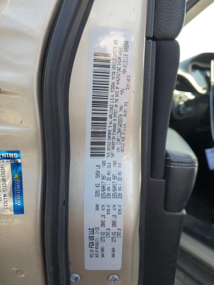 1C4PJLCB4FW655570 2015 Jeep Cherokee Latitude