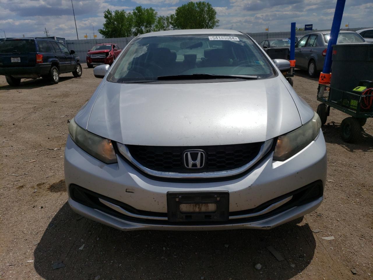 2HGFB2E56EH557553 2014 Honda Civic Lx