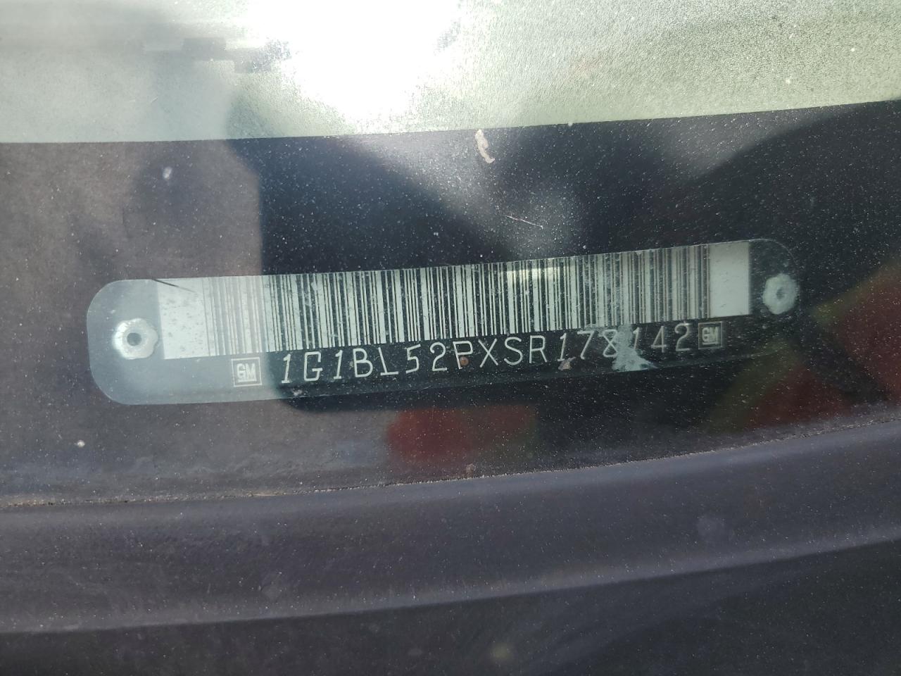 1G1BL52PXSR178142 1995 Chevrolet Caprice / Impala Classic Ss