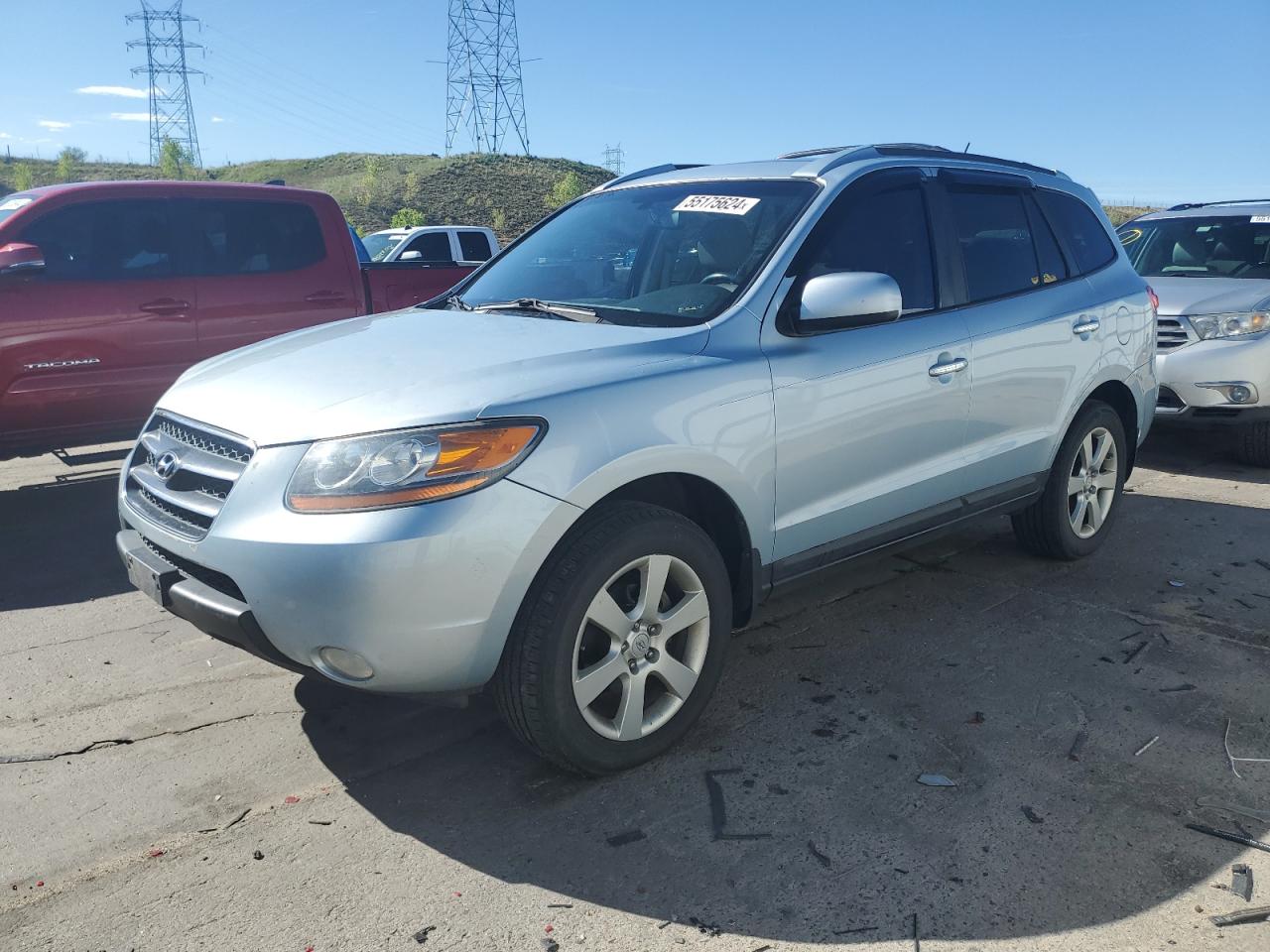 5NMSH73E28H223301 2008 Hyundai Santa Fe Se