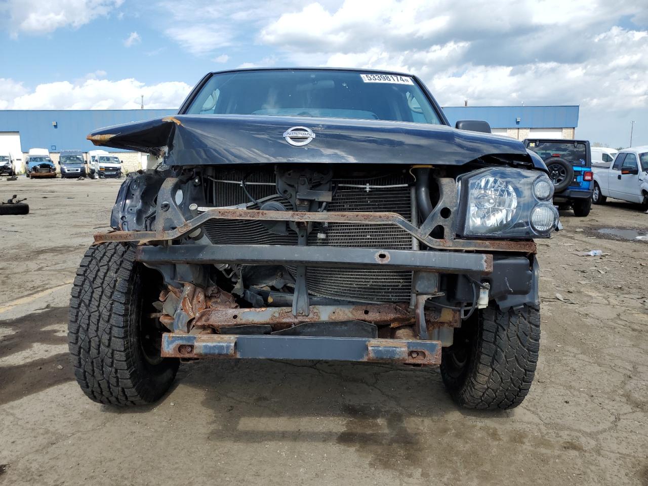 1n6ed29y83c420586 1N6ED29Y83C420586 2003 Nissan Frontier Crew Cab Xe