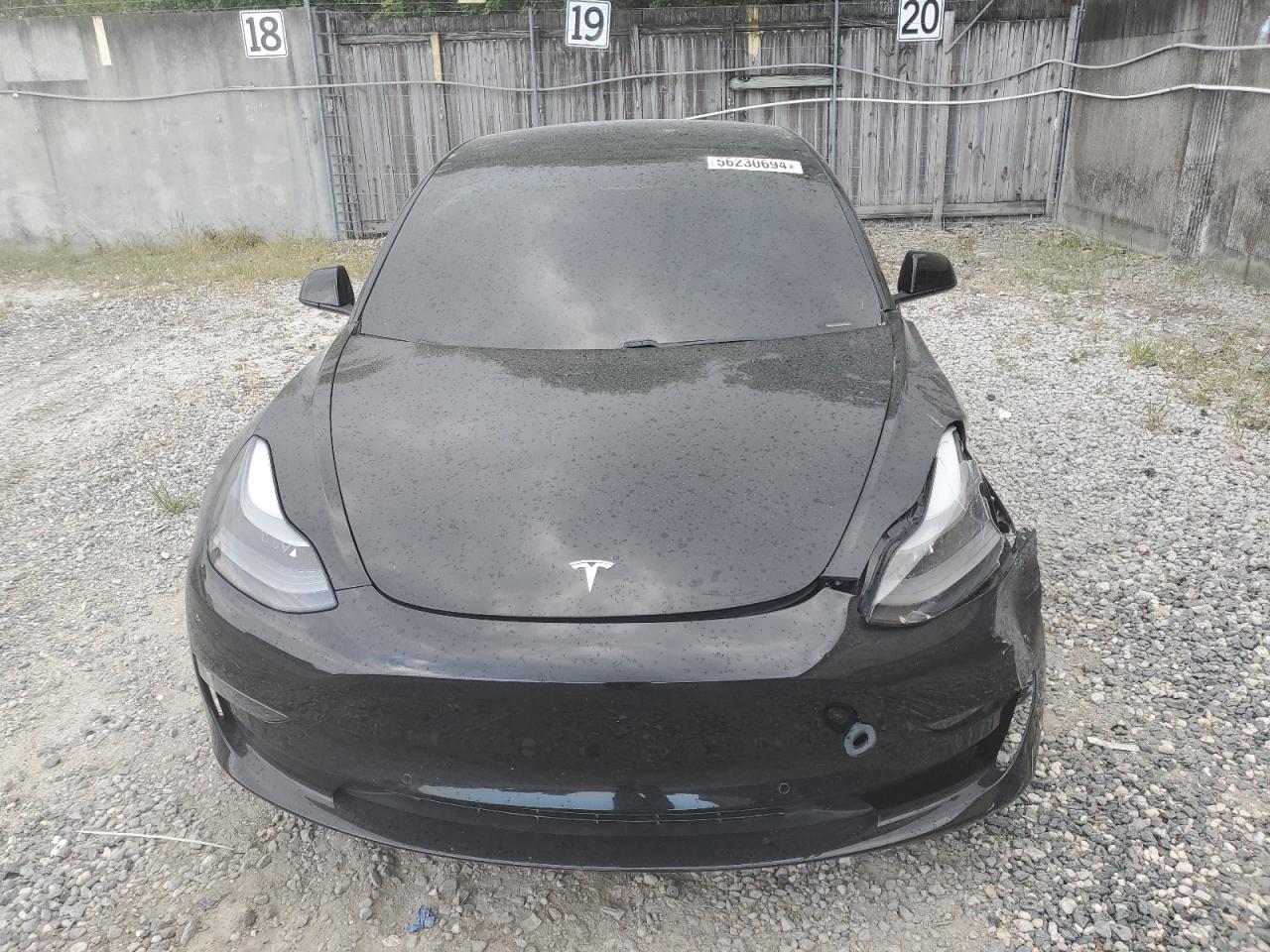 Lot #2996566516 2021 TESLA MODEL 3