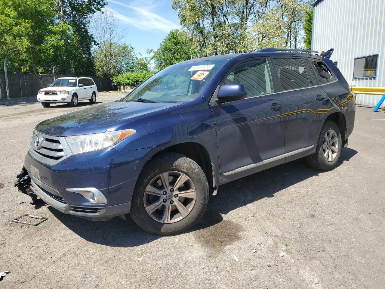 2012 Toyota Highlander Base vin: 5TDBK3EH1CS098055