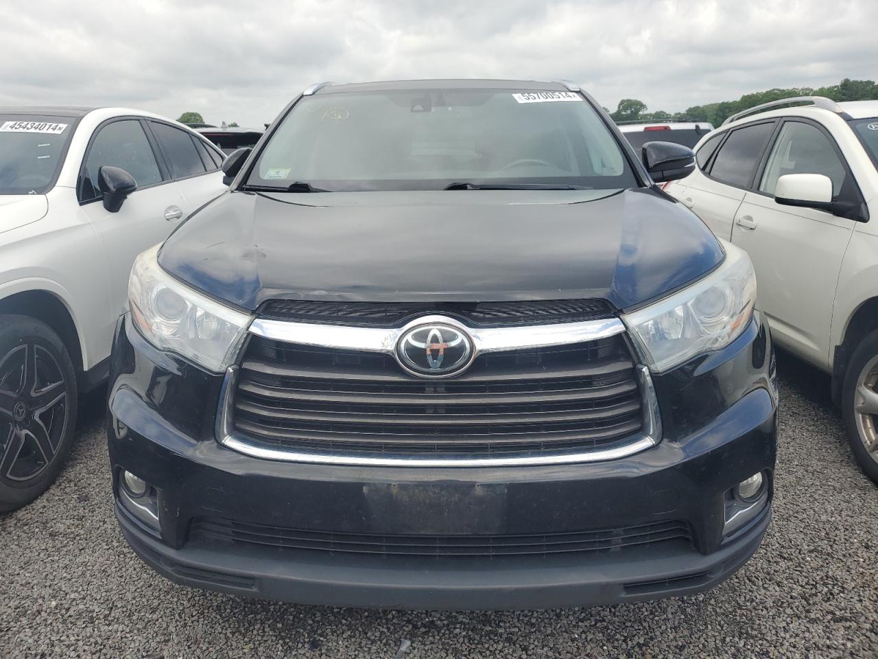 5TDDKRFHXFS183555 2015 Toyota Highlander Limited