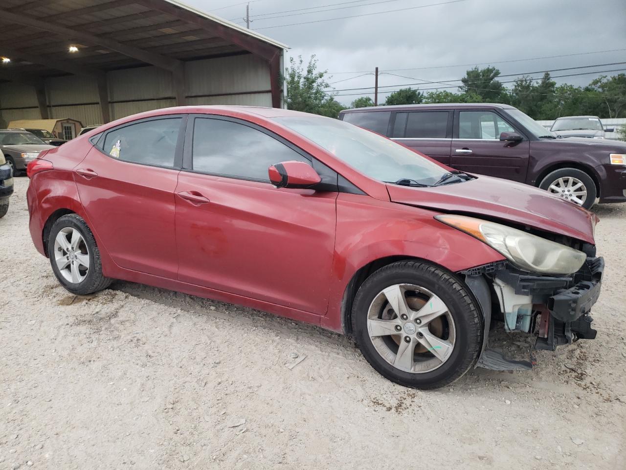 KMHDH4AEXCU206222 2012 Hyundai Elantra Gls