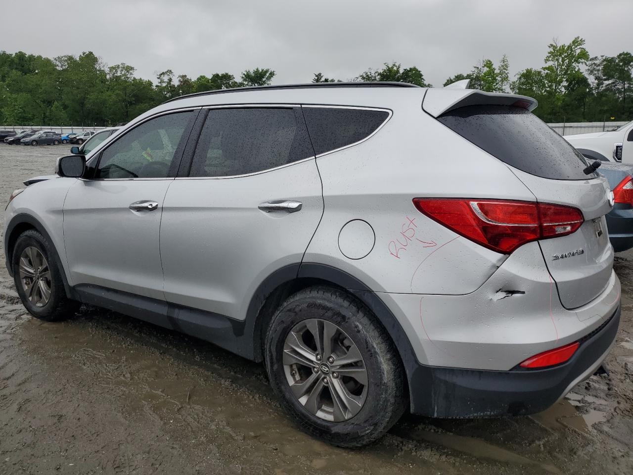 Lot #2619769203 2013 HYUNDAI SANTA FE S