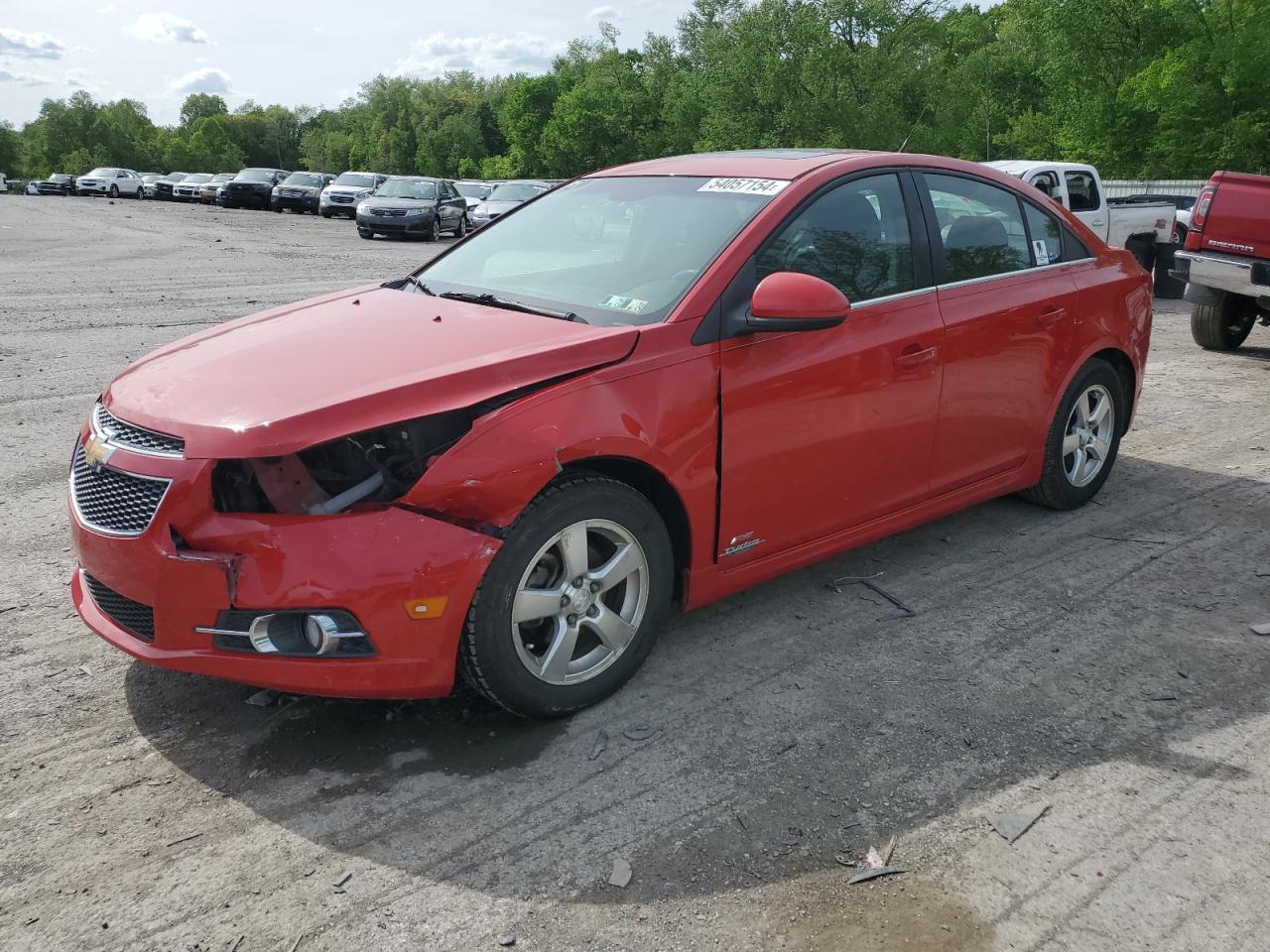 1G1PF5SC2C7147619 2012 Chevrolet Cruze Lt