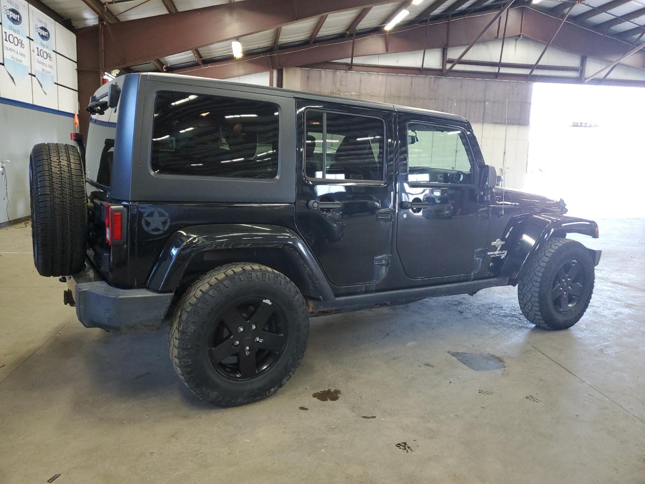 2014 Jeep Wrangler Unlimited Sport vin: 1C4BJWDG3EL167779