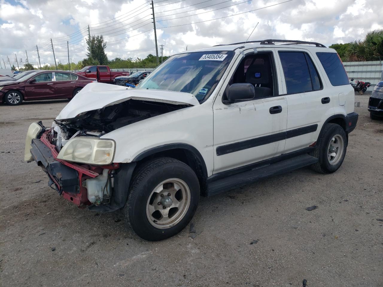 JHLRD28421S010844 2001 Honda Cr-V Lx