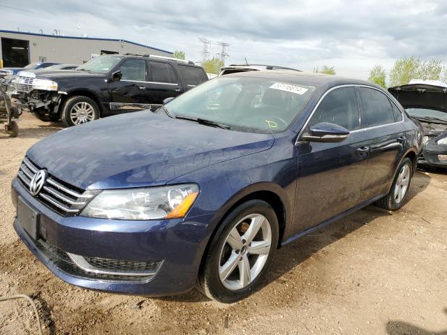 2012 Volkswagen Passat Se VIN: 1VWBH7A35CC103627 Lot: 53116614