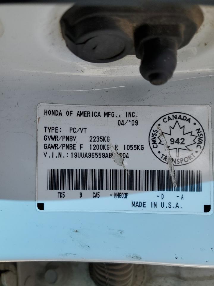 19UUA96559A801604 2009 Acura Tl