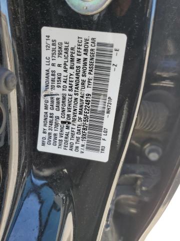 VIN 19XFB2F55FE224819 2015 Honda Civic, LX no.12