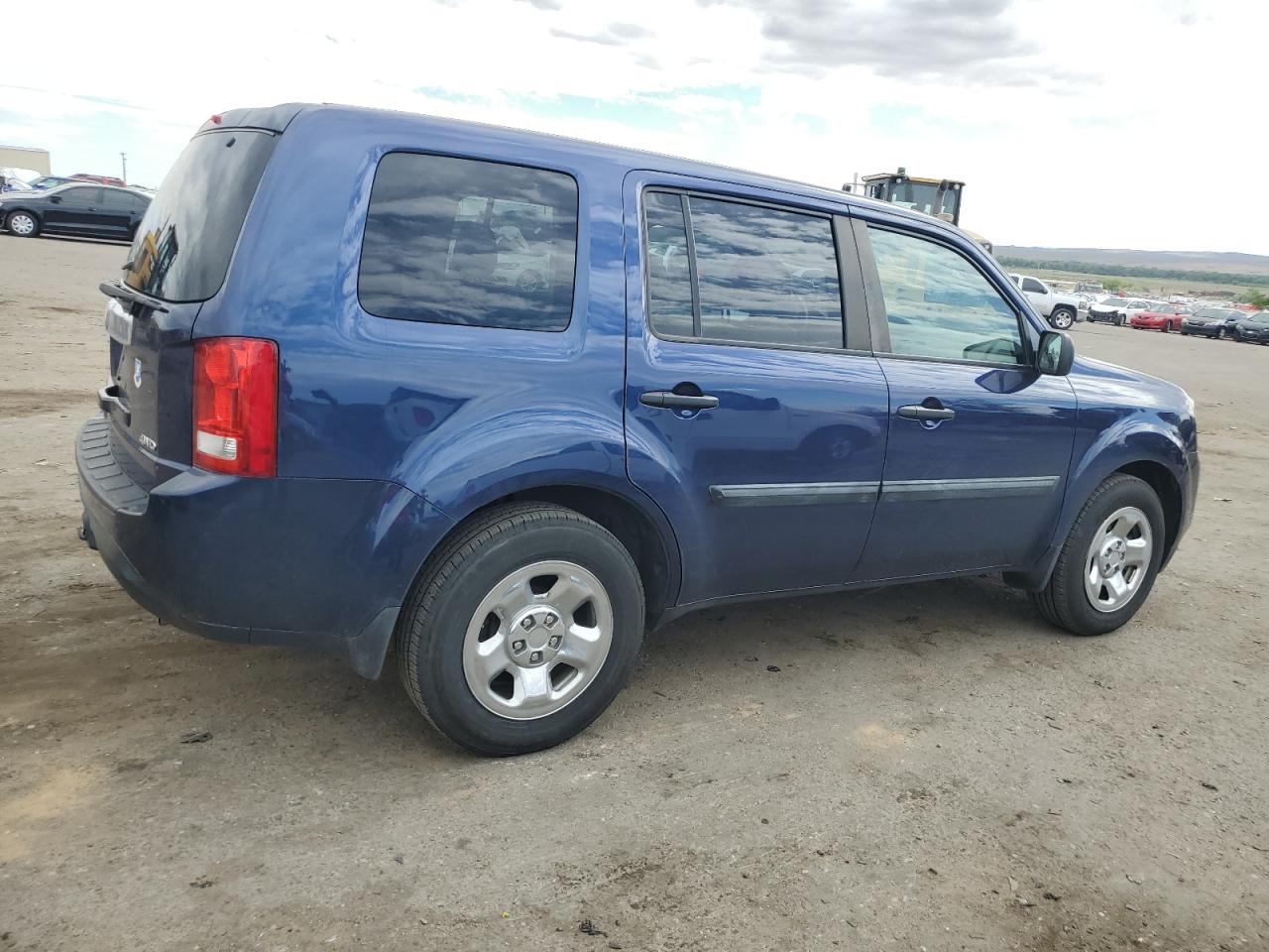 5FNYF4H25FB007583 2015 Honda Pilot Lx