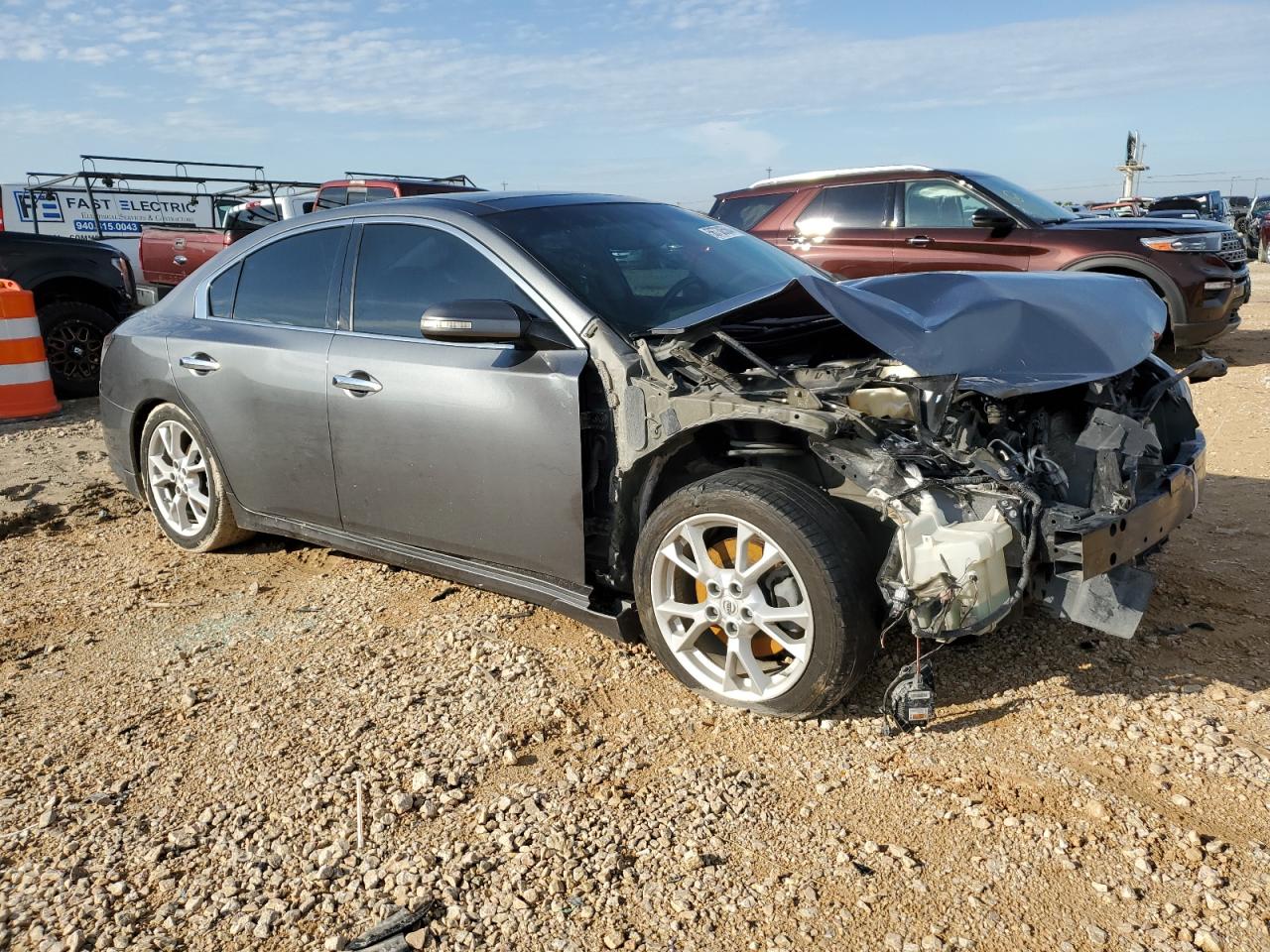 2014 Nissan Maxima S vin: 1N4AA5AP6EC446143