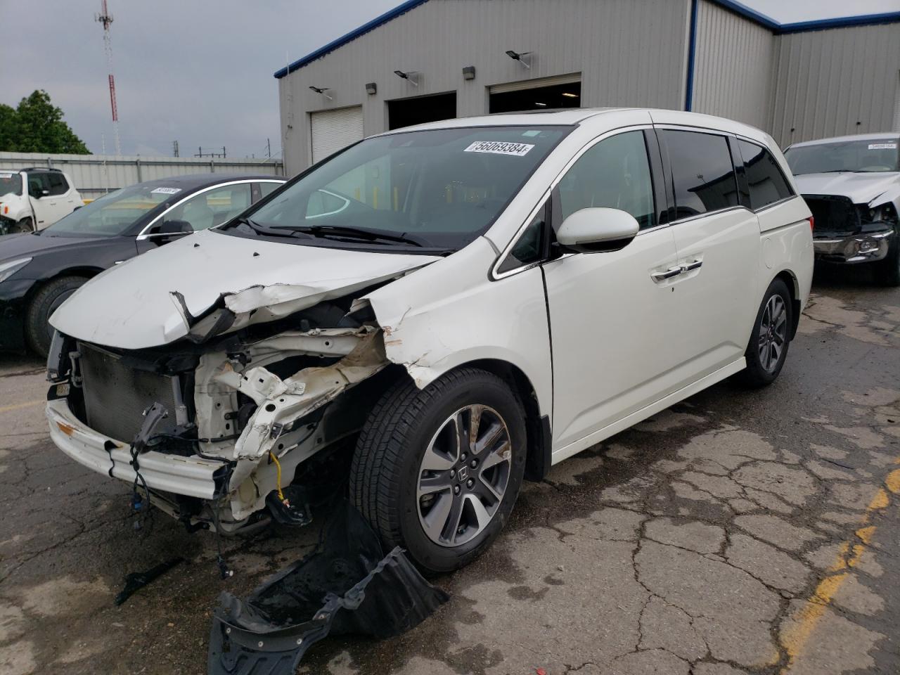 5FNRL5H96EB129481 2014 Honda Odyssey Touring