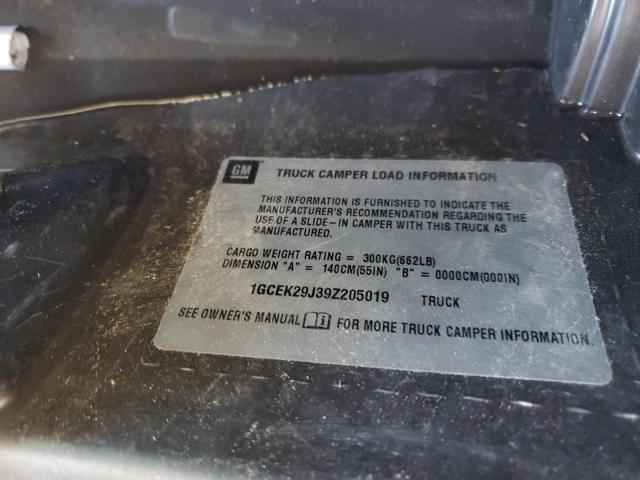 2009 Chevrolet Silverado K1500 Lt VIN: 1GCEK29J39Z205019 Lot: 54037274