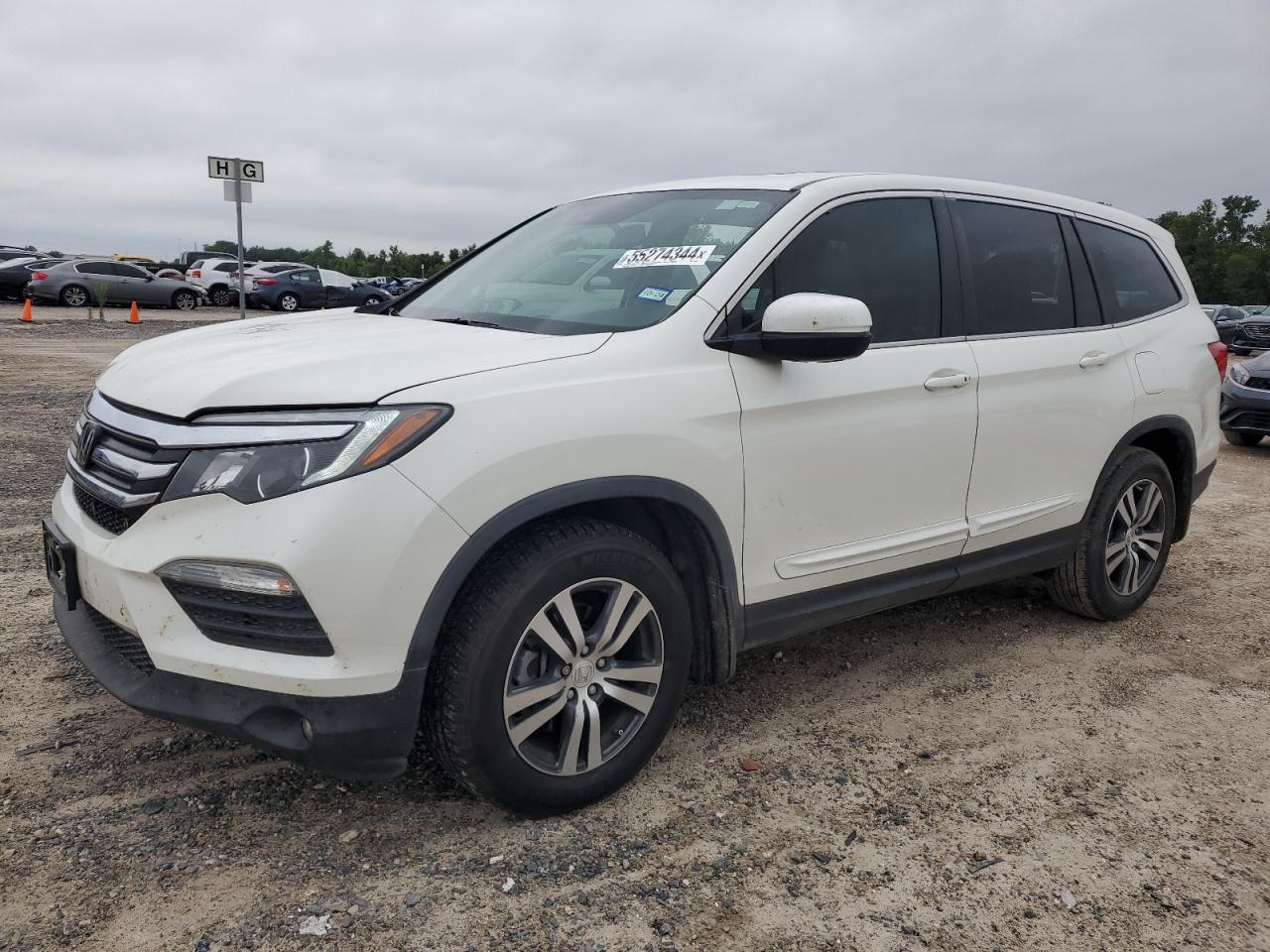 5FNYF5H62HB026698 2017 Honda Pilot Exl