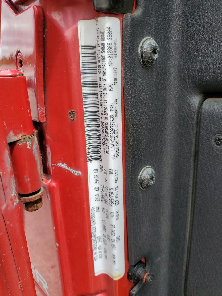 1J4FA29P92P737639 2002 Jeep Wrangler / Tj Se