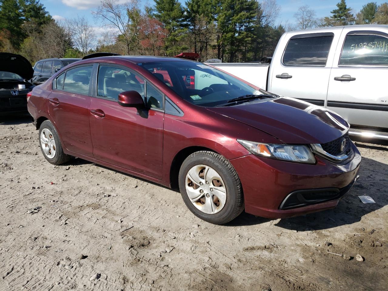 2HGFB2F5XDH555432 2013 Honda Civic Lx