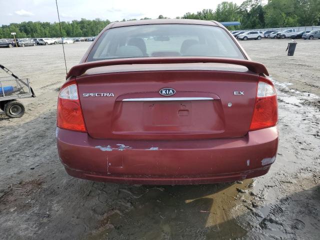 2006 Kia Spectra Lx VIN: KNAFE121X65346508 Lot: 53662104