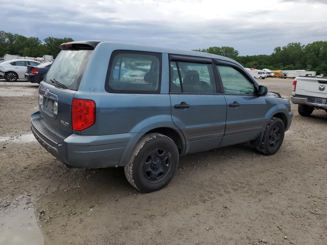 2HKYF18105H543945 2005 Honda Pilot Lx