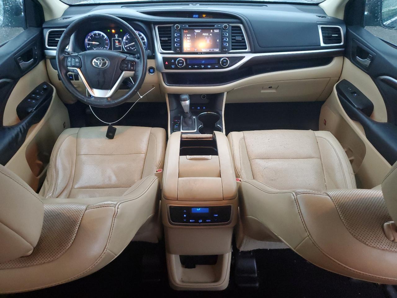 5TDDKRFH0ES045652 2014 Toyota Highlander Limited