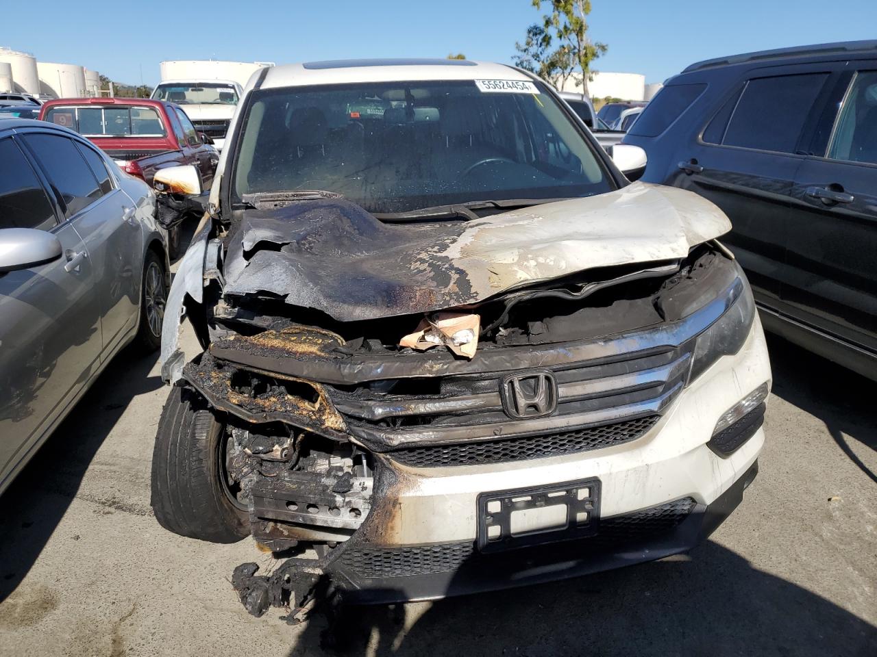 5FNYF6H76GB056817 2016 Honda Pilot Exln