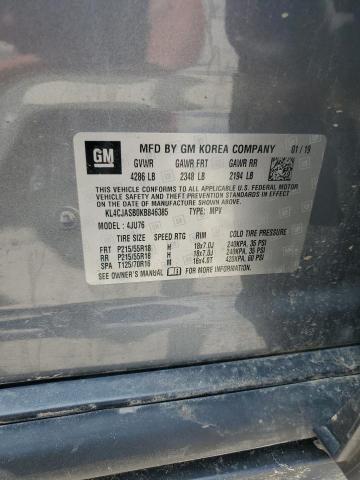 2019 Buick Encore Preferred VIN: KL4CJASB0KB846385 Lot: 56321374