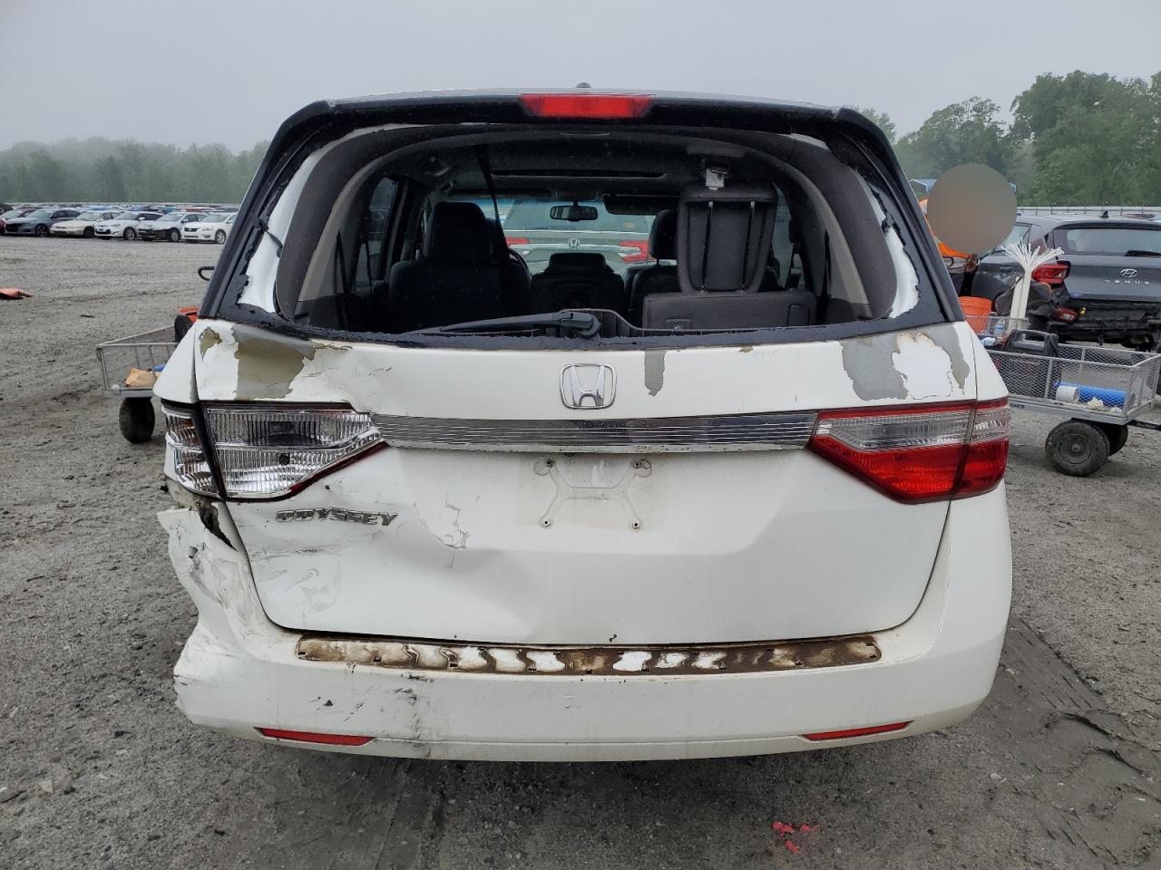 5FNRL5H67CB147877 2012 Honda Odyssey Exl