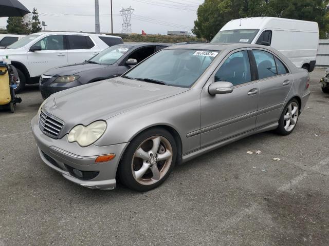 MERCEDES-BENZ C 230 2006 tan sedan 4d gas WDBRF52H06F731151 photo #1