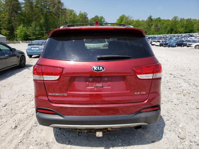 2016 Kia Sorento Ex VIN: 5XYPHDA54GG040501 Lot: 55034854