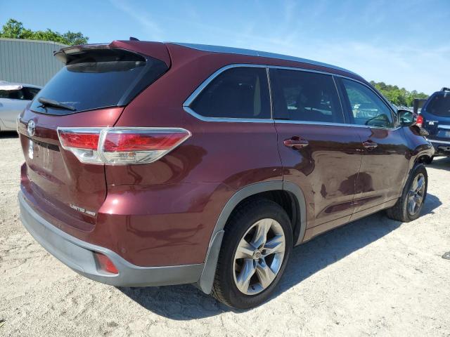 2015 Toyota Highlander Limited VIN: 5TDDKRFH6FS073117 Lot: 53983594