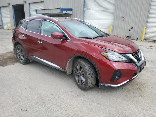  NISSAN MURANO 2021 Czerwony