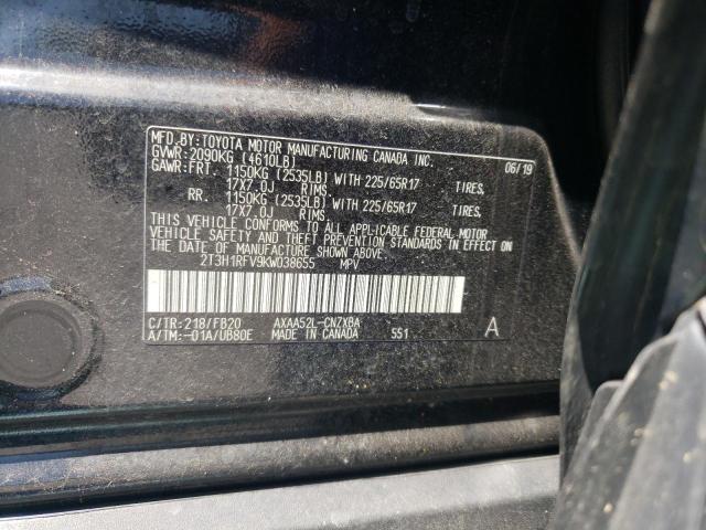 2019 TOYOTA RAV4 LE - 2T3H1RFV9KW038655