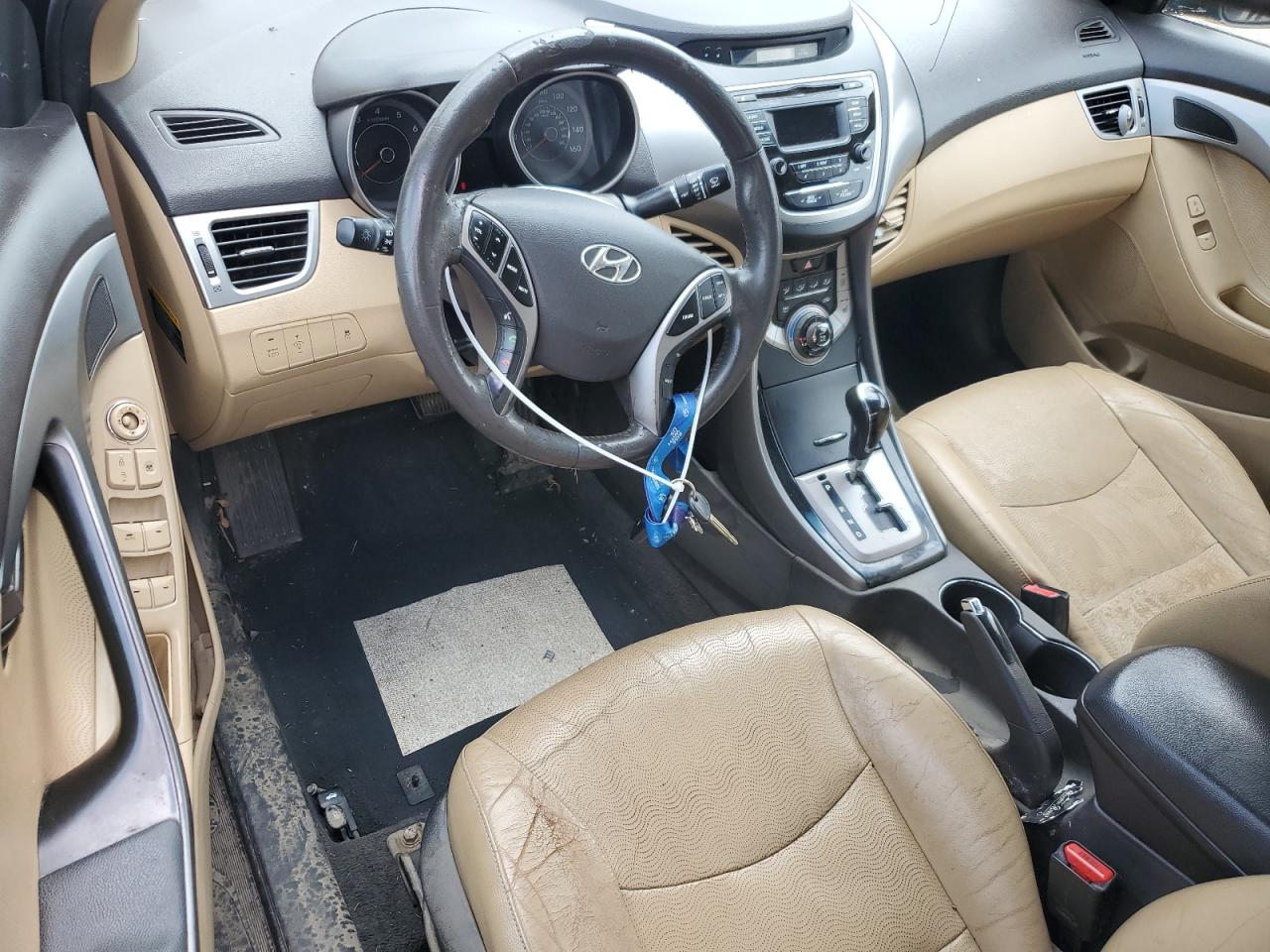 KMHDH4AE0DU869008 2013 Hyundai Elantra Gls