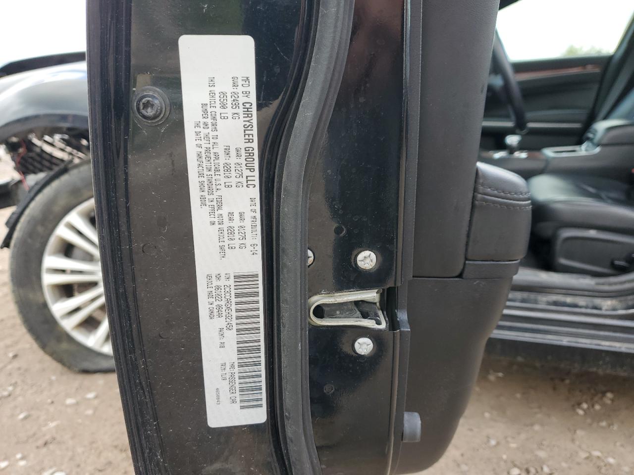 2C3CCARGXEH321450 2014 Chrysler 300