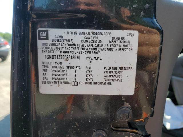 2005 Chevrolet Trailblazer Ls VIN: 1GNDT13S052313970 Lot: 55804414