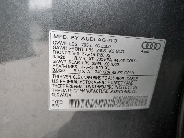 2014 Audi Q7 Premium Plus VIN: WA1LMAFE5ED005120 Lot: 56493844