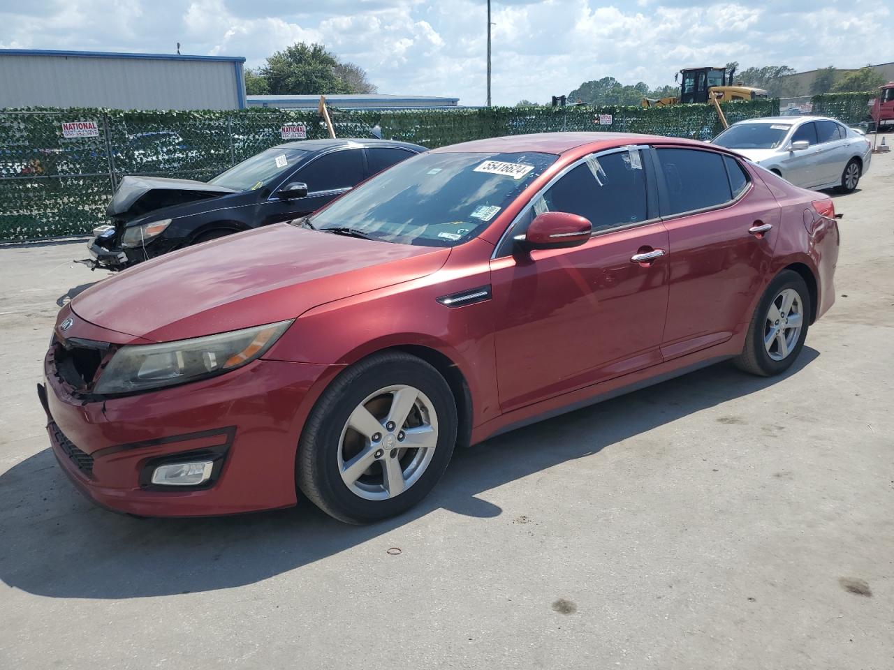 5XXGM4A75FG459862 2015 Kia Optima Lx