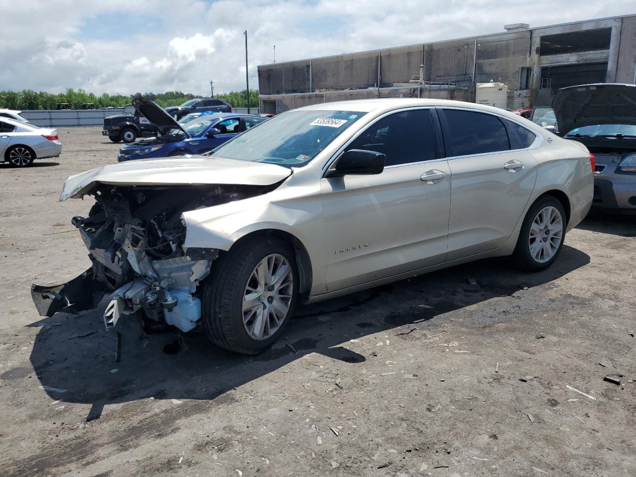 2G11Z5SL3F9287355 2015 Chevrolet Impala Ls