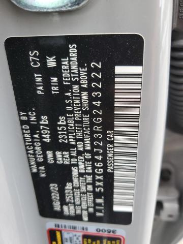 2024 Kia K5 Gt Line VIN: 5XXG64J23RG243222 Lot: 53739884