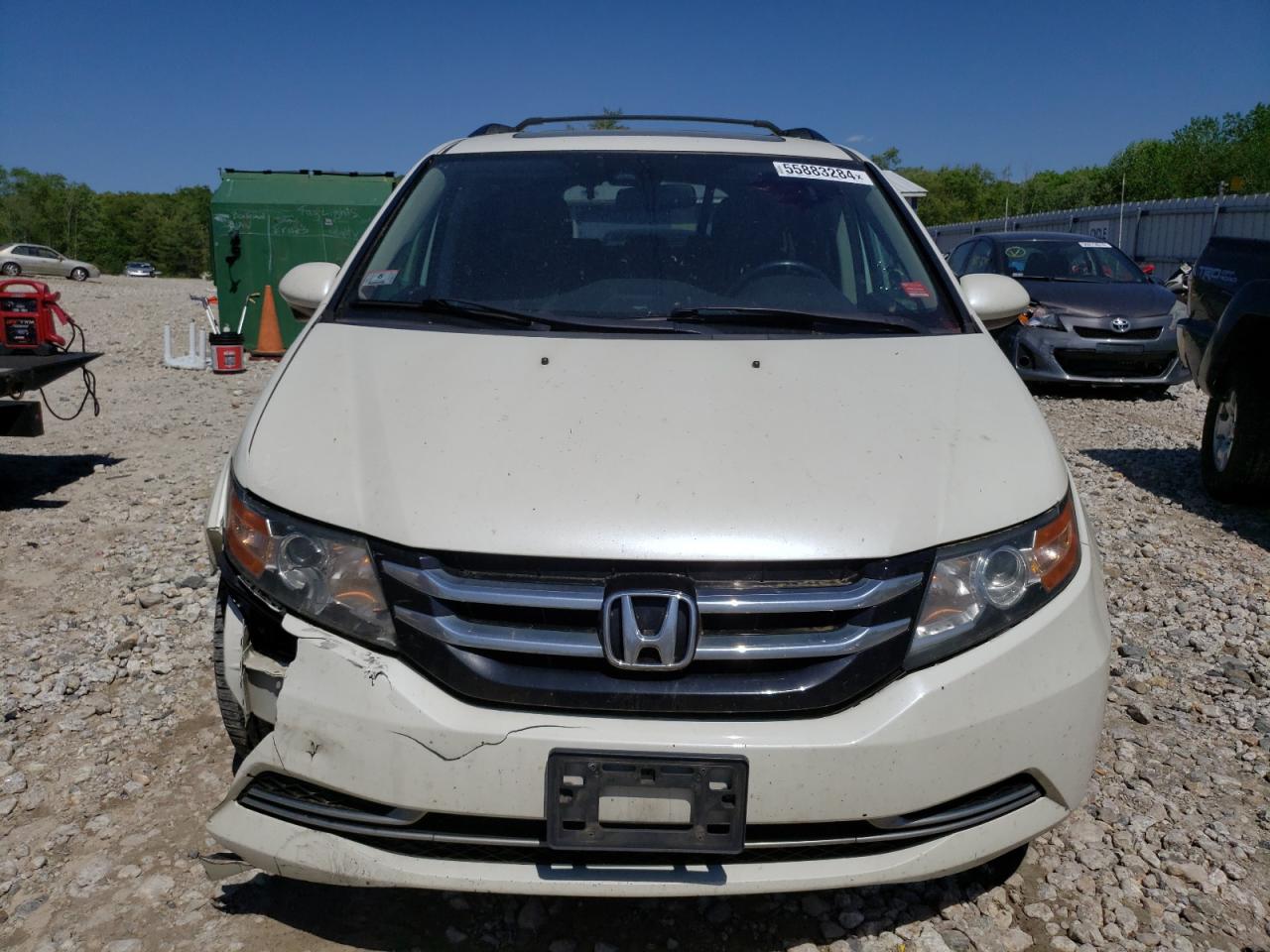 5FNRL5H61EB119687 2014 Honda Odyssey Exl