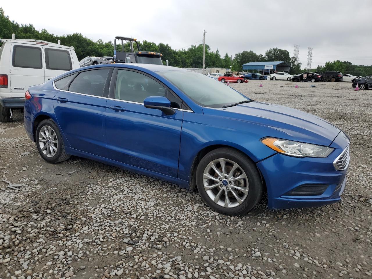 2017 Ford Fusion Se vin: 3FA6P0H73HR316727